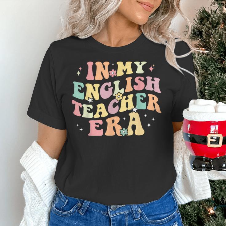In My English Teacher Era Retro Back To School Literature Men Women Women's T-Shirt, English Teacher Shirts, gift for family, gift for coworker
