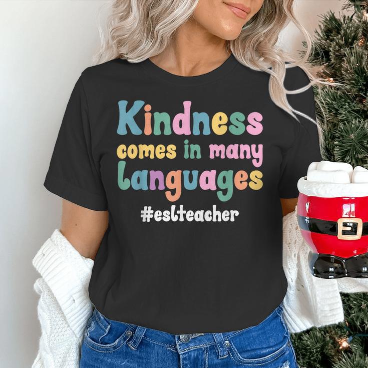ESL Teacher English As A Second Language Teacher Women's T-Shirt, Esl Teacher Shirts, English Teacher Shirts, gift for family, gift for coworker ESL Teacher English As A Second Language Teacher Women's T-Shirt, Esl Teacher Shirts, English Teacher Shirts, gift for family, gift for coworker