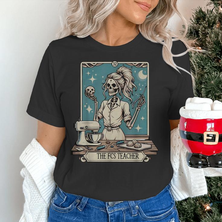 FCS Teacher Skeleton Halloween Family And Consumer Science Women's T-Shirt, Science Teacher Shirts, gift for family, gift for coworker