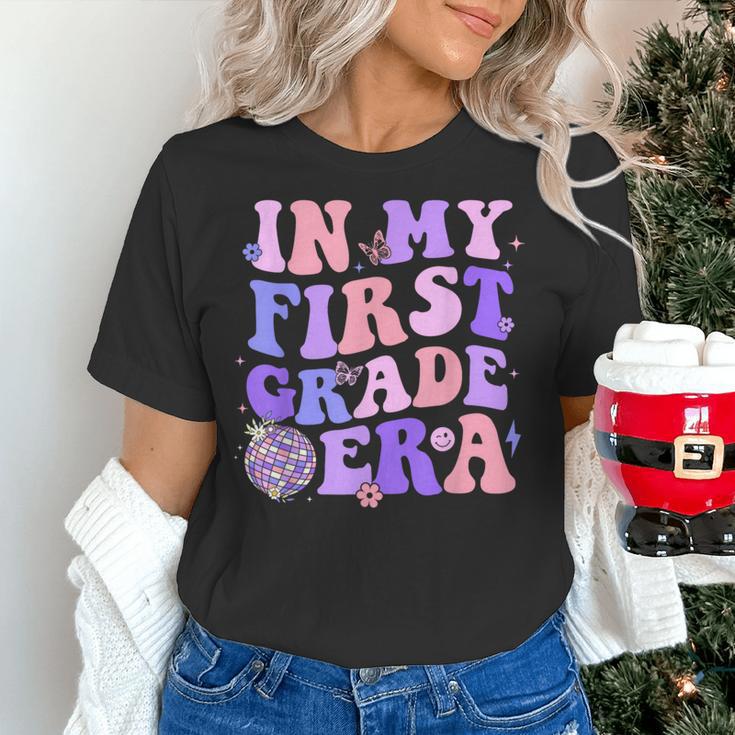 In My First Grade Era 1st Grade Girls Teacher Back To School Women's T-Shirt, First Grade Teacher Shirts, gift for family, gift for coworker In My First Grade Era 1st Grade Girls Teacher Back To School Women's T-Shirt, First Grade Teacher Shirts, gift for family, gift for coworker