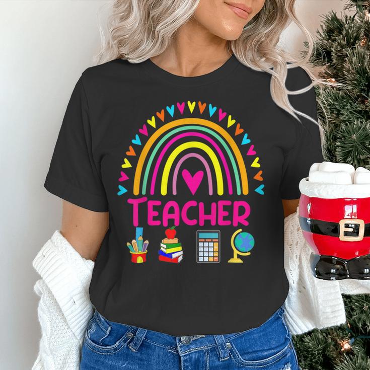 Future Kids Career Teacher Rainbow Boy Girl Graduations Women's T-Shirt, Future Teacher Shirts, gift for family, gift for coworker Future Kids Career Teacher Rainbow Boy Girl Graduations Women's T-Shirt, Future Teacher Shirts, gift for family, gift for coworker
