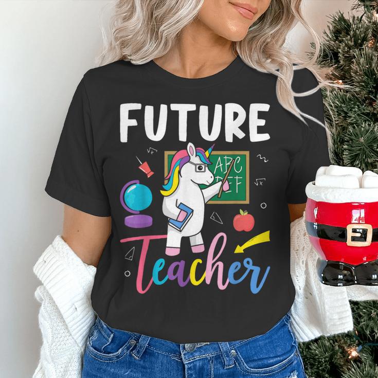 Future Teacher School Teacher Female Women's T-Shirt, Future Teacher Shirts, gift for family, gift for coworker