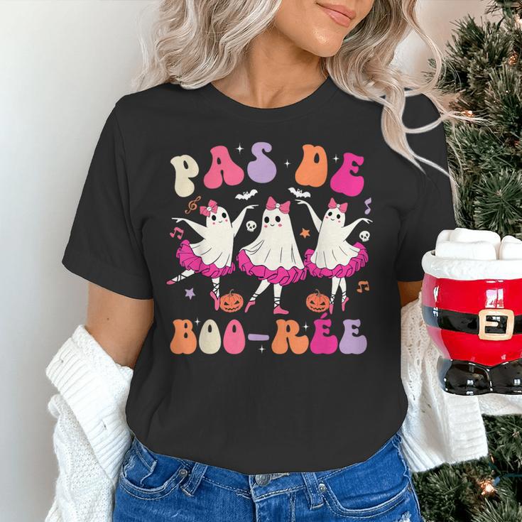 Halloween Dance Teacher Pas De Boo-Ree Ghost Ballet Dancer Women's T-Shirt, gift for family, gift for coworker Halloween Dance Teacher Pas De Boo-Ree Ghost Ballet Dancer Women's T-Shirt, gift for family, gift for coworker