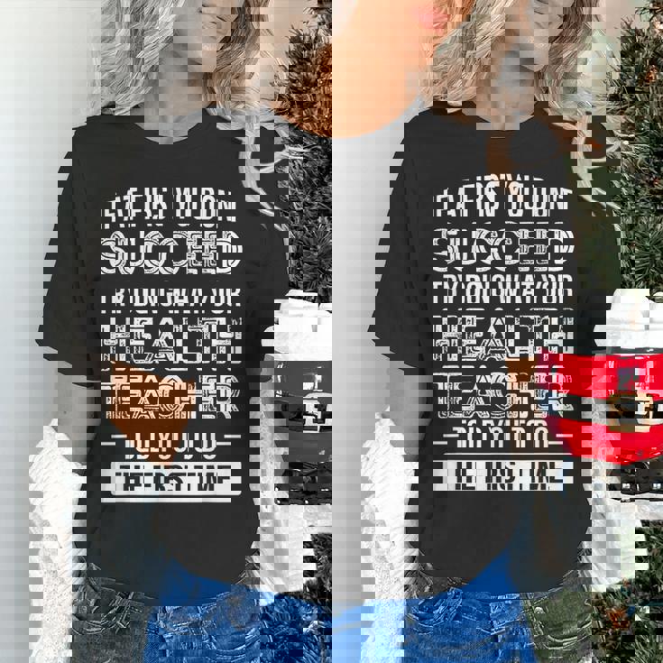 Health Teacher Tshirt Appreciation For Men Women Women&#x27;s T-Shirt, gift for family, gift for coworker