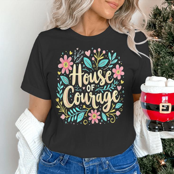 House Of Courage Flowers RCA School Teacher Student Tee Women's T-Shirt, gift for family, gift for coworker House Of Courage Flowers RCA School Teacher Student Tee Women's T-Shirt, gift for family, gift for coworker