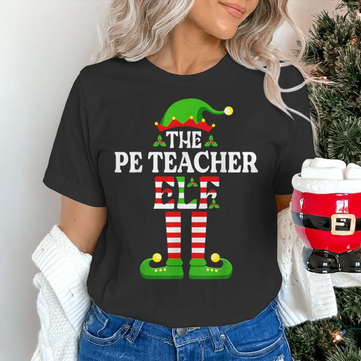 I'm The PE Teacher Elf Christmas Family Matching Women's T-Shirt, Pe Teacher Shirts, gift for family, gift for coworker I'm The PE Teacher Elf Christmas Family Matching Women's T-Shirt, Pe Teacher Shirts, gift for family, gift for coworker