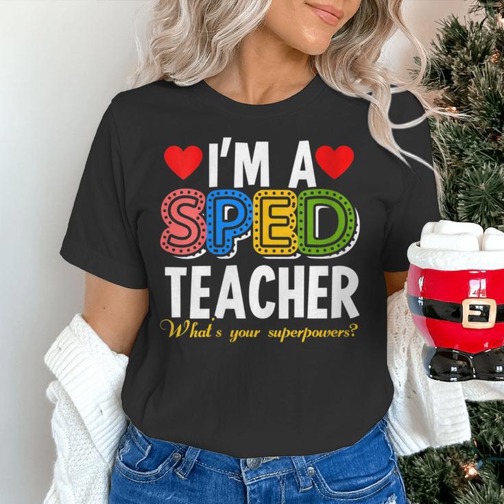 I'm A SPED Teacher Special Education Teacher Women's T-Shirt, gift for family, gift for coworker I'm A SPED Teacher Special Education Teacher Women's T-Shirt, gift for family, gift for coworker