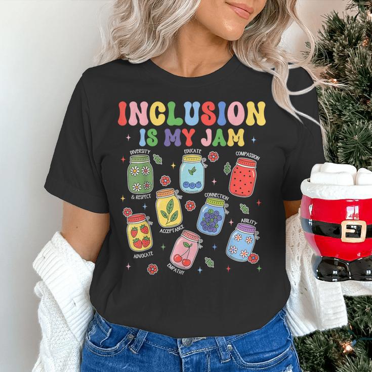 Inclusion Is My Jam SPED Teacher Special Education Life Women's T-Shirt, gift for family, gift for coworker