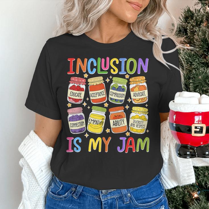 Inclusion Is My Jam SPED Teacher Special Education Teacher Women's T-Shirt, gift for family, gift for coworker Inclusion Is My Jam SPED Teacher Special Education Teacher Women's T-Shirt, gift for family, gift for coworker