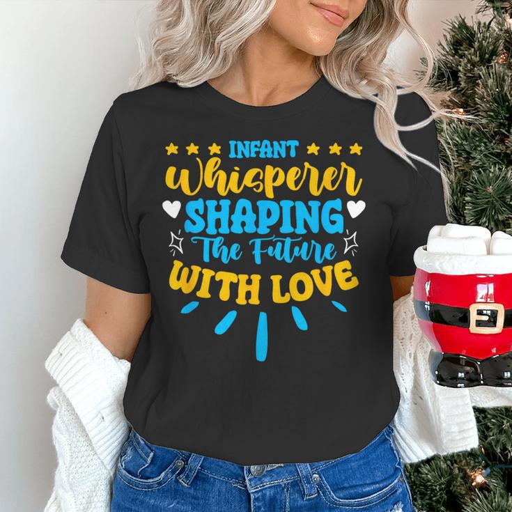 Infant Whisperer Daycare School Childcare Infant Teacher Women's T-Shirt, gift for family, gift for coworker Infant Whisperer Daycare School Childcare Infant Teacher Women's T-Shirt, gift for family, gift for coworker