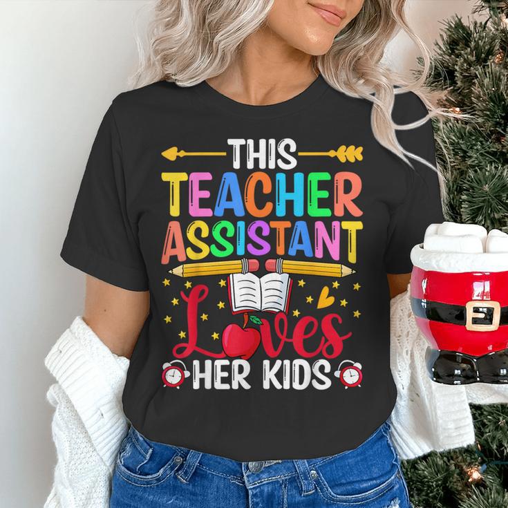Instructional Assistant Loves Her Kids Teacher Assistant Women's T-Shirt, gift for family, gift for coworker Instructional Assistant Loves Her Kids Teacher Assistant Women's T-Shirt, gift for family, gift for coworker