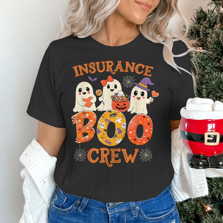 Insurance Boo Crew Halloween Spooky Costume Teacher Women's T-Shirt, gift for family, gift for coworker Insurance Boo Crew Halloween Spooky Costume Teacher Women's T-Shirt, gift for family, gift for coworker
