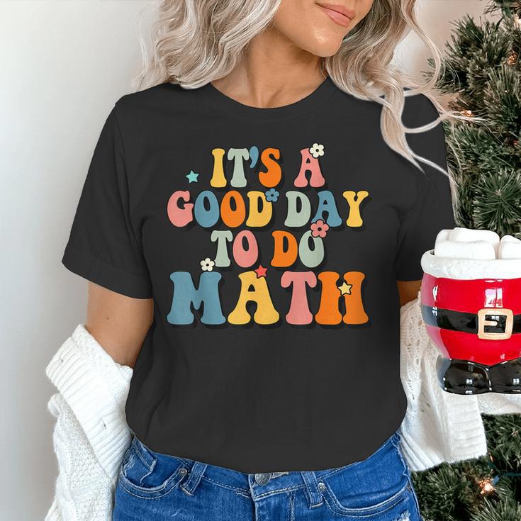 Its A Good Day To Do Math Retro Math Teacher Student Women's T-Shirt, gift for family, gift for coworker Its A Good Day To Do Math Retro Math Teacher Student Women's T-Shirt, gift for family, gift for coworker