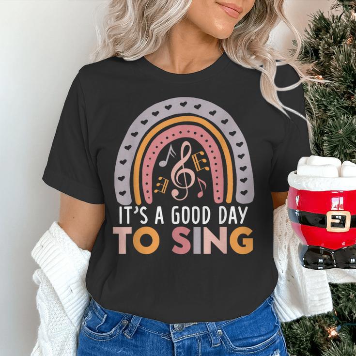 It's A Good Day To Sing Back To School Music Teacher Women's T-Shirt, gift for family, gift for coworker