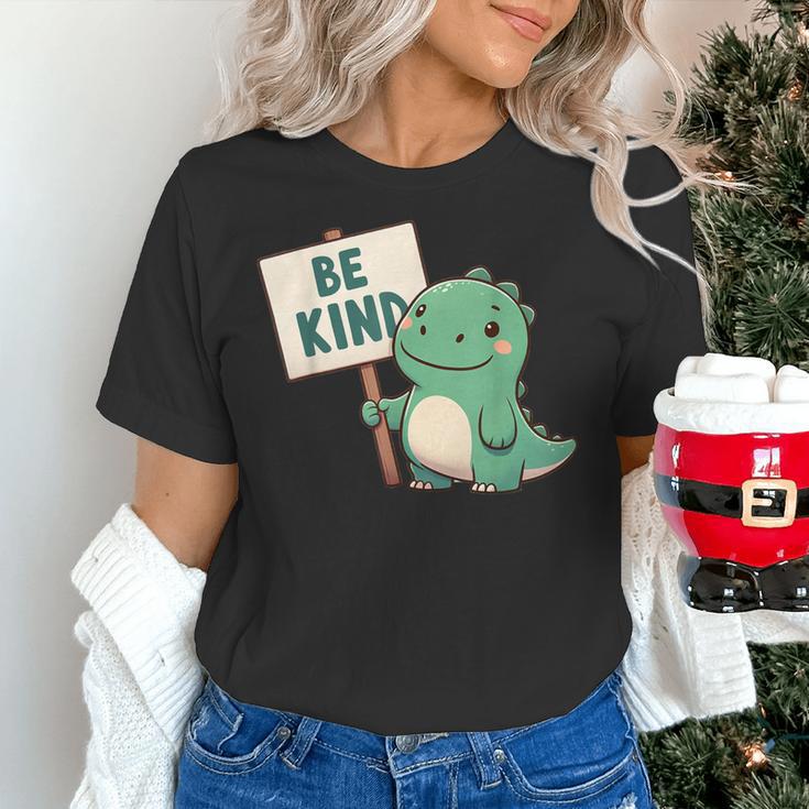 Be Kind Teacher Anti-Bullying Dino Kindness Women Men Boys Women's T-Shirt, gift for family, gift for coworker Be Kind Teacher Anti-Bullying Dino Kindness Women Men Boys Women's T-Shirt, gift for family, gift for coworker