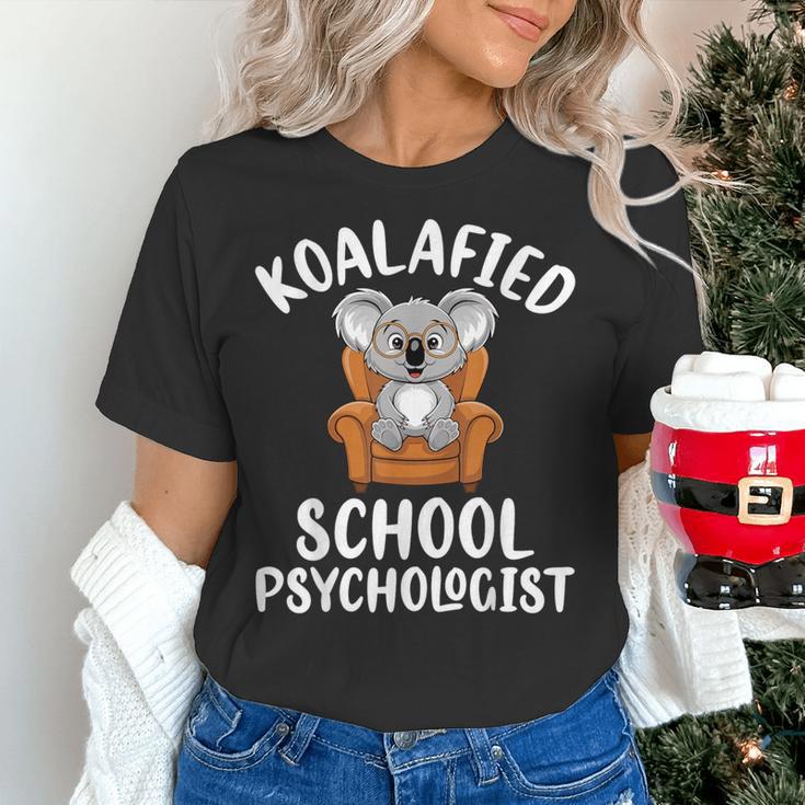 Koalafied School Psychologist Koala Lover Psychology Teacher Women's T-Shirt, gift for family, gift for coworker Koalafied School Psychologist Koala Lover Psychology Teacher Women's T-Shirt, gift for family, gift for coworker