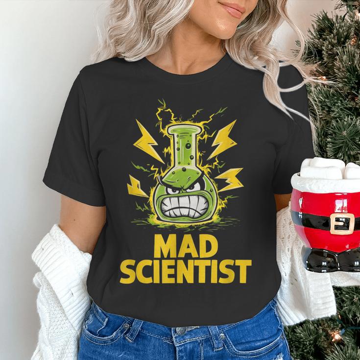Mad Scientist Kids Youth Adult Science Teacher Chemistry Women's T-Shirt, Science Teacher Shirts, gift for family, gift for coworker