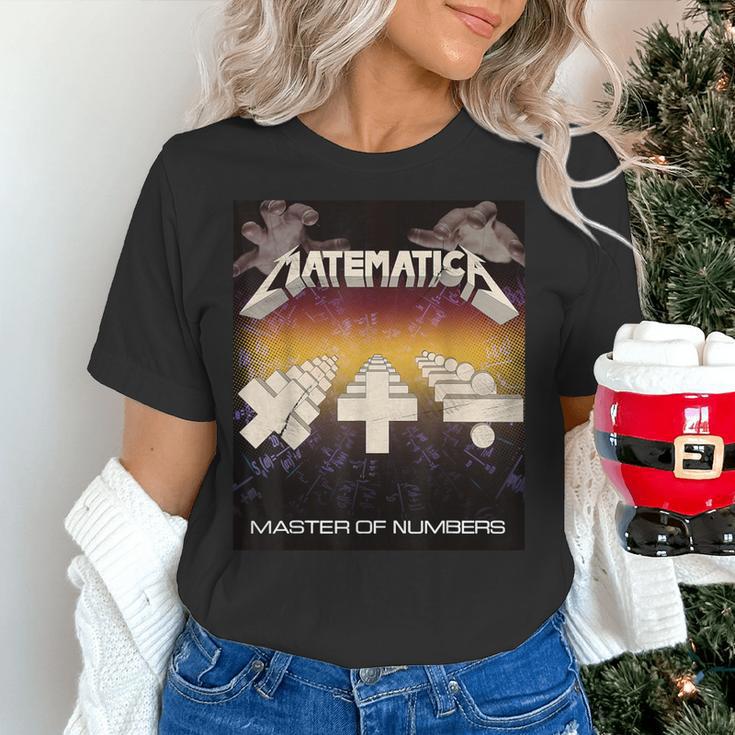 Matematica Master Of Numbers Math Teachers Puppets Parody Women's T-Shirt, gift for family, gift for coworker Matematica Master Of Numbers Math Teachers Puppets Parody Women's T-Shirt, gift for family, gift for coworker