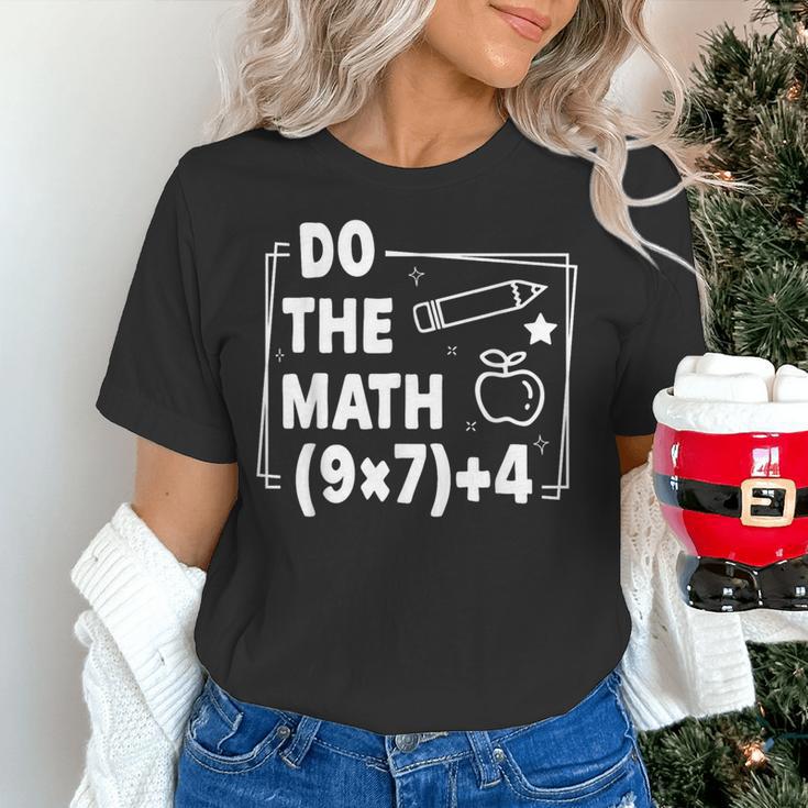 Do The Math 67 Meme PEMDAS Elementary Teacher Joke Women's T-Shirt, gift for family, gift for coworker Do The Math 67 Meme PEMDAS Elementary Teacher Joke Women's T-Shirt, gift for family, gift for coworker