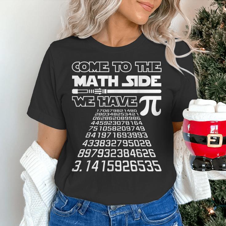 Come To The Math Side We Have Pie Shirt Pi Day Teacher Women's T-Shirt, gift for family, gift for coworker Come To The Math Side We Have Pie Shirt Pi Day Teacher Women's T-Shirt, gift for family, gift for coworker