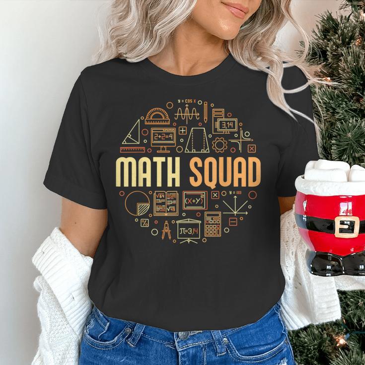 Math Squad For Teacher Or Student Mathematics Men Women Kids Women's T-Shirt, gift for family, gift for coworker Math Squad For Teacher Or Student Mathematics Men Women Kids Women's T-Shirt, gift for family, gift for coworker