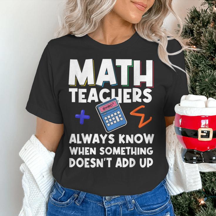 Mathematics Teachers Math Teacher For Men Women Women's T-Shirt, gift for family, gift for coworker Mathematics Teachers Math Teacher For Men Women Women's T-Shirt, gift for family, gift for coworker