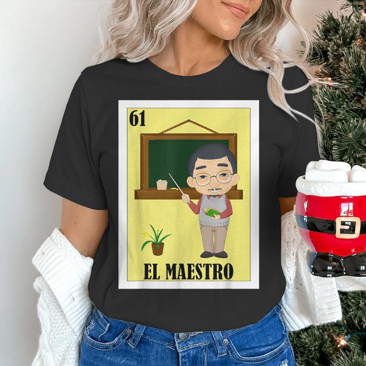 Mexican For Teachers El Maestro Women's T-Shirt, gift for family, gift for coworker