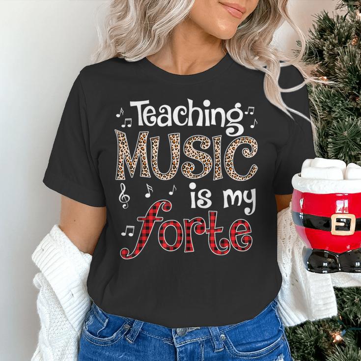 Music Teacher Teaching Music Is My Forte For Music Lovers Women's T-Shirt, gift for family, gift for coworker Music Teacher Teaching Music Is My Forte For Music Lovers Women's T-Shirt, gift for family, gift for coworker