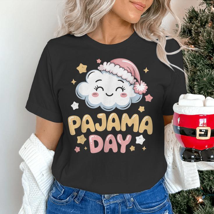 Pajama Day School Spirit Week Fun Cloud Teacher Women's T-Shirt, gift for family, gift for coworker