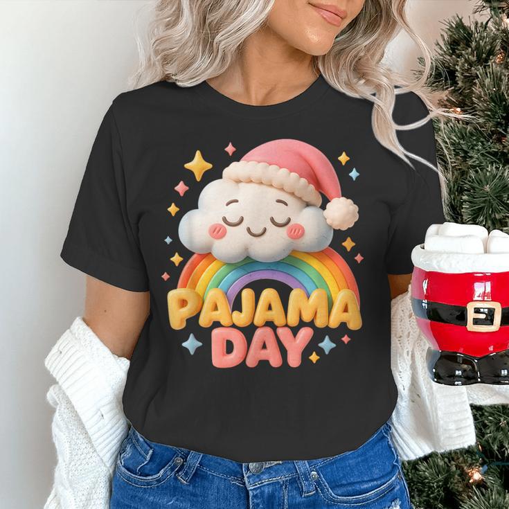 Pajama Day School Spirit Week Sleepy Cloud Teacher Student Women's T-Shirt, gift for family, gift for coworker Pajama Day School Spirit Week Sleepy Cloud Teacher Student Women's T-Shirt, gift for family, gift for coworker