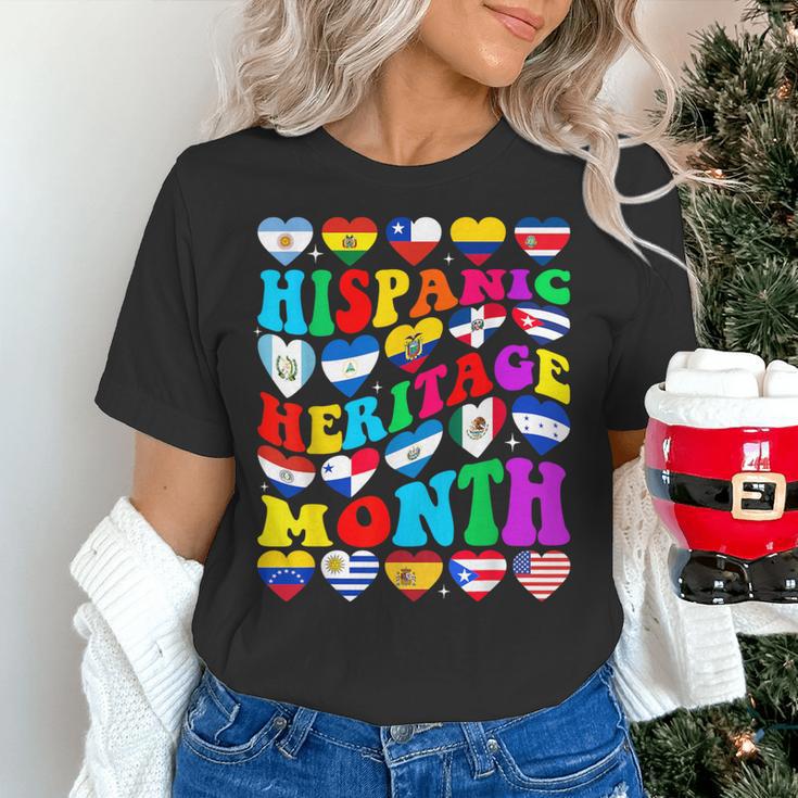 Hispanic Heritage Month 2025 Latino Puerto Rico Teacher Kids Women's T-Shirt, gift for family, gift for coworker Hispanic Heritage Month 2025 Latino Puerto Rico Teacher Kids Women's T-Shirt, gift for family, gift for coworker