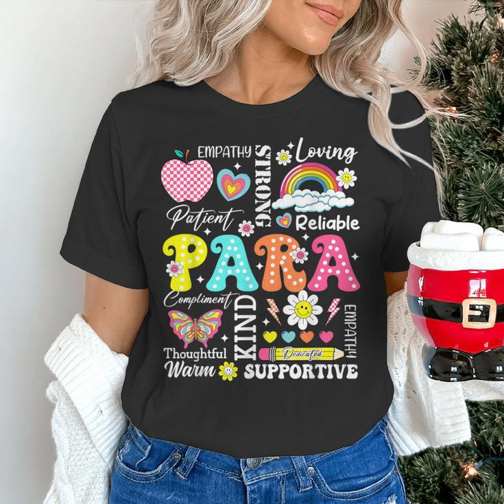 Paras Make It Possible Paraprofessional Paraeducator Teacher Women's T-Shirt, gift for family, gift for coworker Paras Make It Possible Paraprofessional Paraeducator Teacher Women's T-Shirt, gift for family, gift for coworker