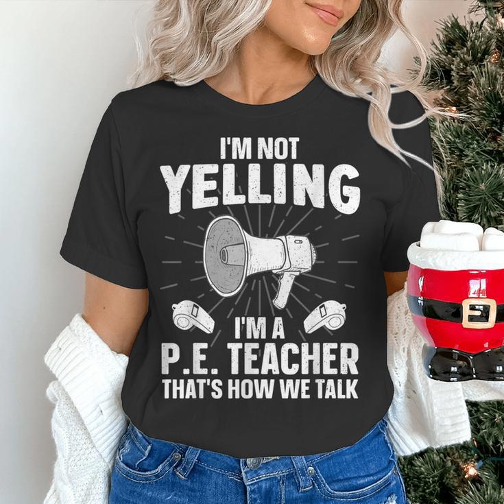 PE Teacher Art For Men Women Gym Teacher Physical Education Women's T-Shirt, Pe Teacher Shirts, gift for family, gift for coworker