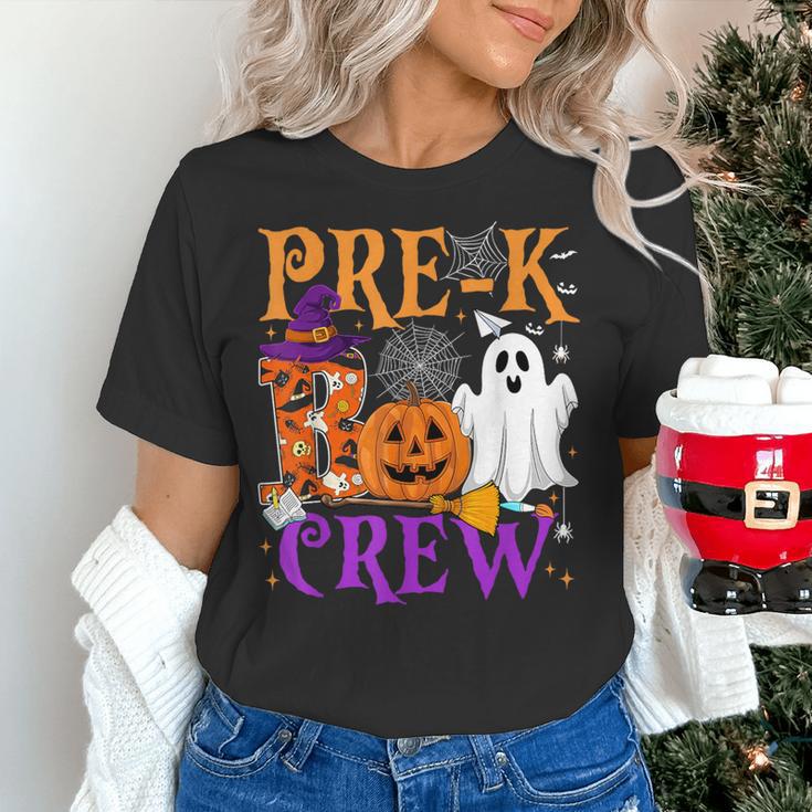 Pre-K Boo Crew Teacher Student Halloween Costume Women's T-Shirt, gift for family, gift for coworker Pre-K Boo Crew Teacher Student Halloween Costume Women's T-Shirt, gift for family, gift for coworker