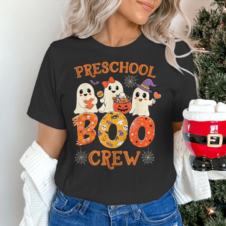 Preschool Boo Crew Halloween Costume For Teacher Kids Women's T-Shirt, gift for family, gift for coworker