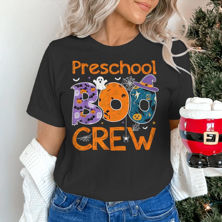 Preschool Boo Crew Preschool Halloween Teacher Kids Women's T-Shirt, gift for family, gift for coworker Preschool Boo Crew Preschool Halloween Teacher Kids Women's T-Shirt, gift for family, gift for coworker