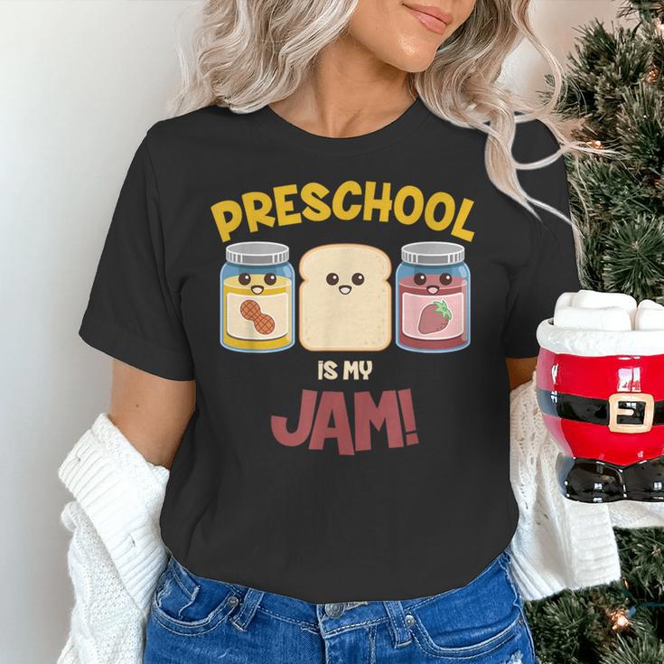 Preschool Is My Jam Teacher Shirt Women's T-Shirt, gift for family, gift for coworker