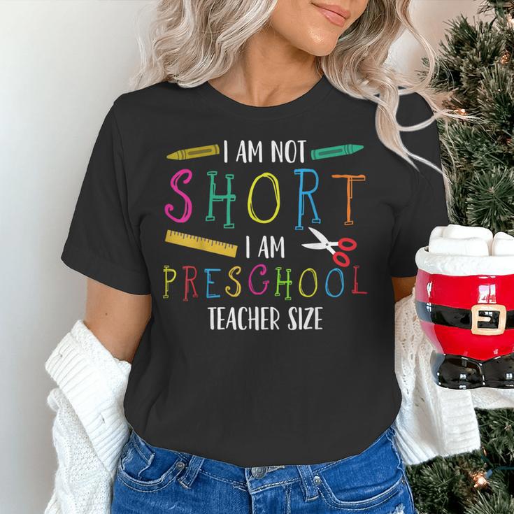 Preschool Teacher Short Pre-K Teacher Women's T-Shirt, gift for family, gift for coworker Preschool Teacher Short Pre-K Teacher Women's T-Shirt, gift for family, gift for coworker