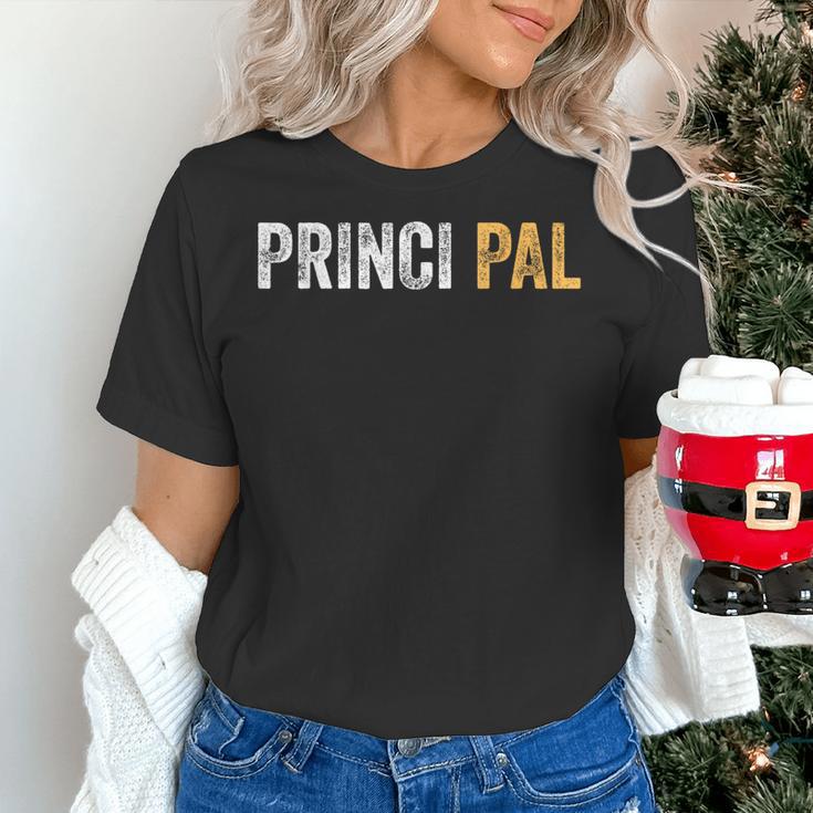 Principal School Teacher Friend Men Women Women's T-Shirt, gift for family, gift for coworker