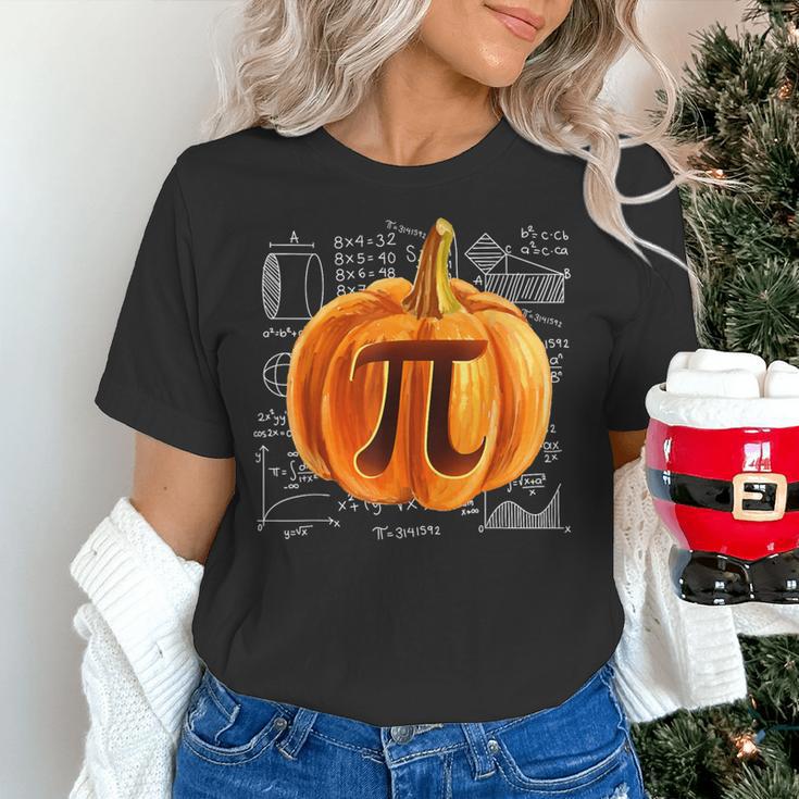 Pumpkin Pie Halloween Thanksgiving Math Teacher Pi Day Women's T-Shirt, gift for family, gift for coworker Pumpkin Pie Halloween Thanksgiving Math Teacher Pi Day Women's T-Shirt, gift for family, gift for coworker