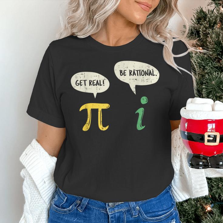 Get Real Be Rational Shirt Pi Math Teacher Geek Women's T-Shirt, gift for family, gift for coworker Get Real Be Rational Shirt Pi Math Teacher Geek Women's T-Shirt, gift for family, gift for coworker