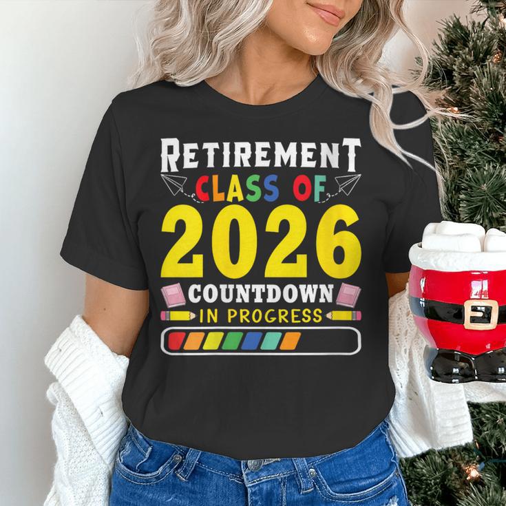 Retirement Primary Elementary Teacher 2026 Retiring Progress Women's T-Shirt, gift for family, gift for coworker Retirement Primary Elementary Teacher 2026 Retiring Progress Women's T-Shirt, gift for family, gift for coworker