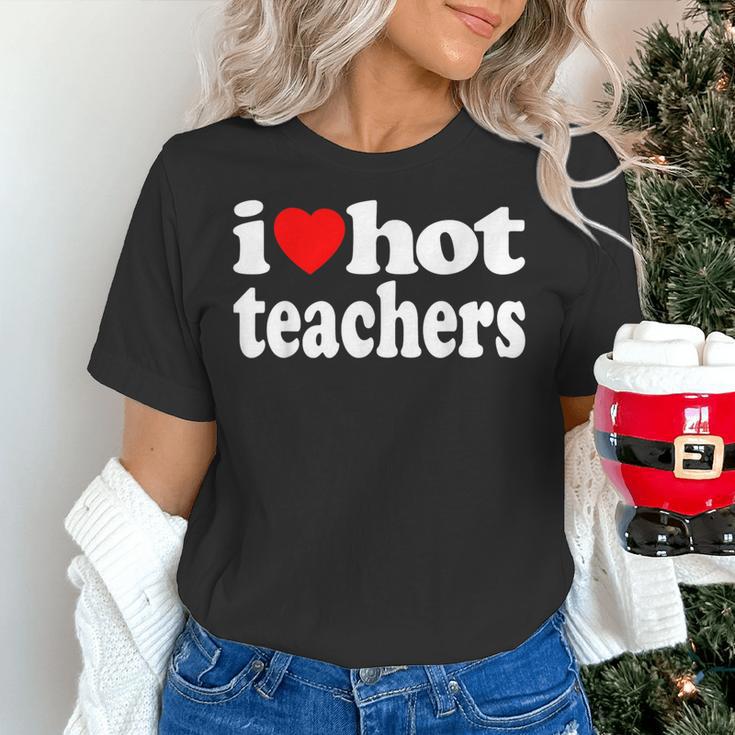 Retro I Love Hot Teachers Vintage I Heart Hot Teacher Men Women Girls Kids Women's T-Shirt, gift for family, gift for coworker