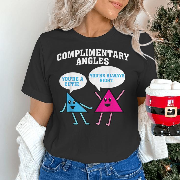 Right Acute Triangle Math Teacher Cool Geometry Women's T-Shirt, gift for family, gift for coworker Right Acute Triangle Math Teacher Cool Geometry Women's T-Shirt, gift for family, gift for coworker