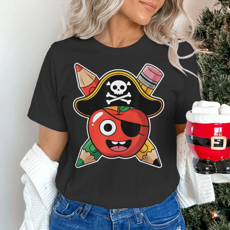 School International Talk Like A Pirate Day Pirate Teacher Women's T-Shirt, gift for family, gift for coworker School International Talk Like A Pirate Day Pirate Teacher Women's T-Shirt, gift for family, gift for coworker