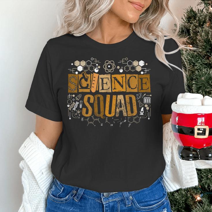 Science Squad Teacher STEM Chemistry Biology Physics Women's T-Shirt, Science Teacher Shirts, gift for family, gift for coworker Science Squad Teacher STEM Chemistry Biology Physics Women's T-Shirt, Science Teacher Shirts, gift for family, gift for coworker