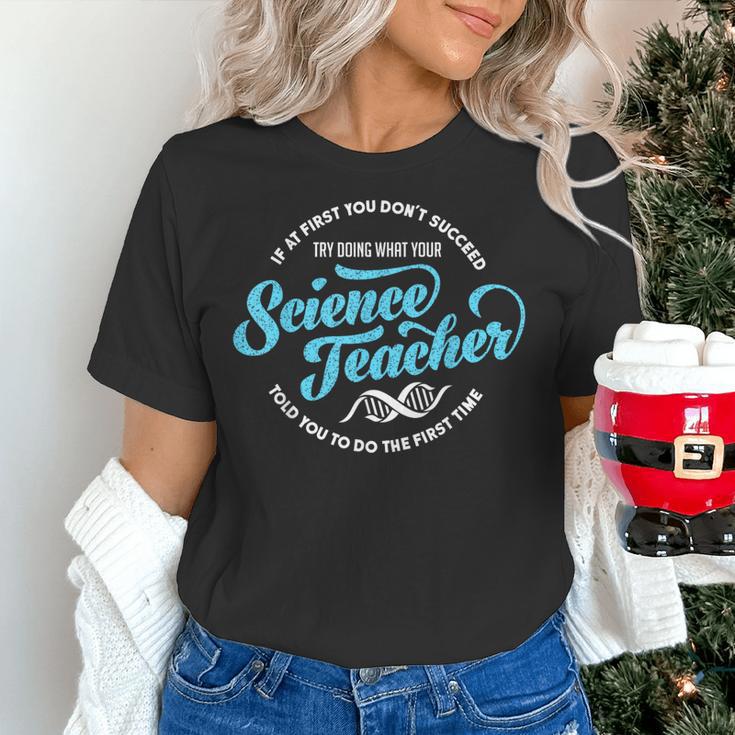 Science Teacher Must Haves Teach Science Teacher Women's T-Shirt, Science Teacher Shirts, gift for family, gift for coworker Science Teacher Must Haves Teach Science Teacher Women's T-Shirt, Science Teacher Shirts, gift for family, gift for coworker
