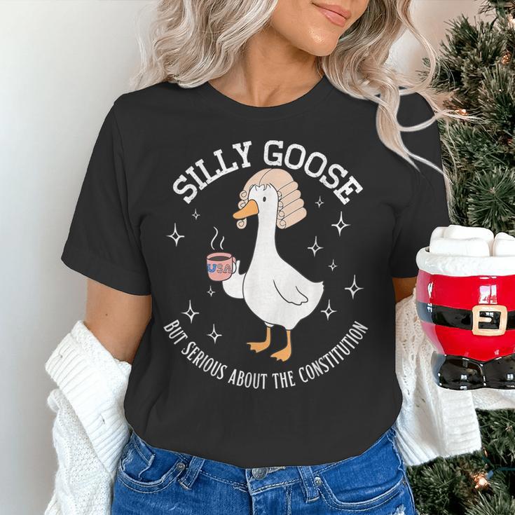 Silly Goose Constitution History Teacher Middle School Women's T-Shirt, History Teacher Shirts, gift for family, gift for coworker Silly Goose Constitution History Teacher Middle School Women's T-Shirt, History Teacher Shirts, gift for family, gift for coworker