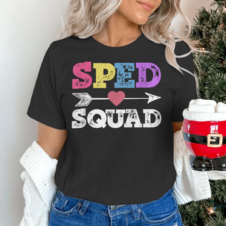 Special Education Squad Shirt SPED Squad Teacher's Day For Men Women Women's T-Shirt, gift for family, gift for coworker Special Education Squad Shirt SPED Squad Teacher's Day For Men Women Women's T-Shirt, gift for family, gift for coworker