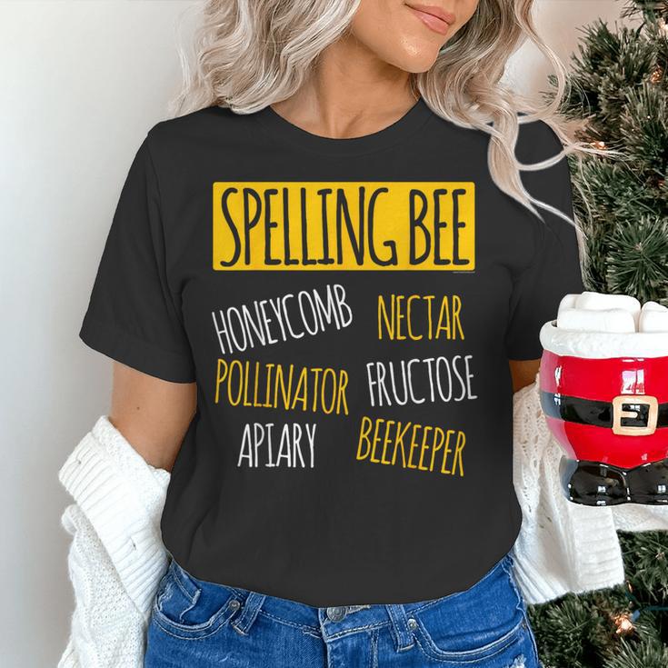 Spelling Bee Halloween Pun Costume Beekeeper Teacher Women's T-Shirt, gift for family, gift for coworker Spelling Bee Halloween Pun Costume Beekeeper Teacher Women's T-Shirt, gift for family, gift for coworker
